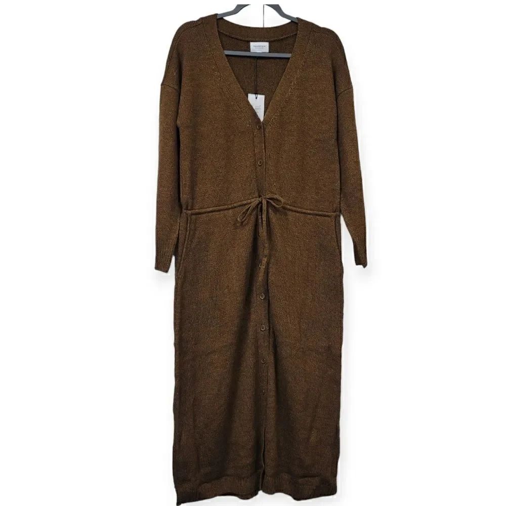 Who what wear collection Shayna gathered duster dress, large - Picture 7 of 11